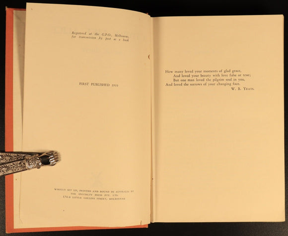 1950 A Town Like Alice by Nevil Shute Vintage British Fiction Book 1st Edition