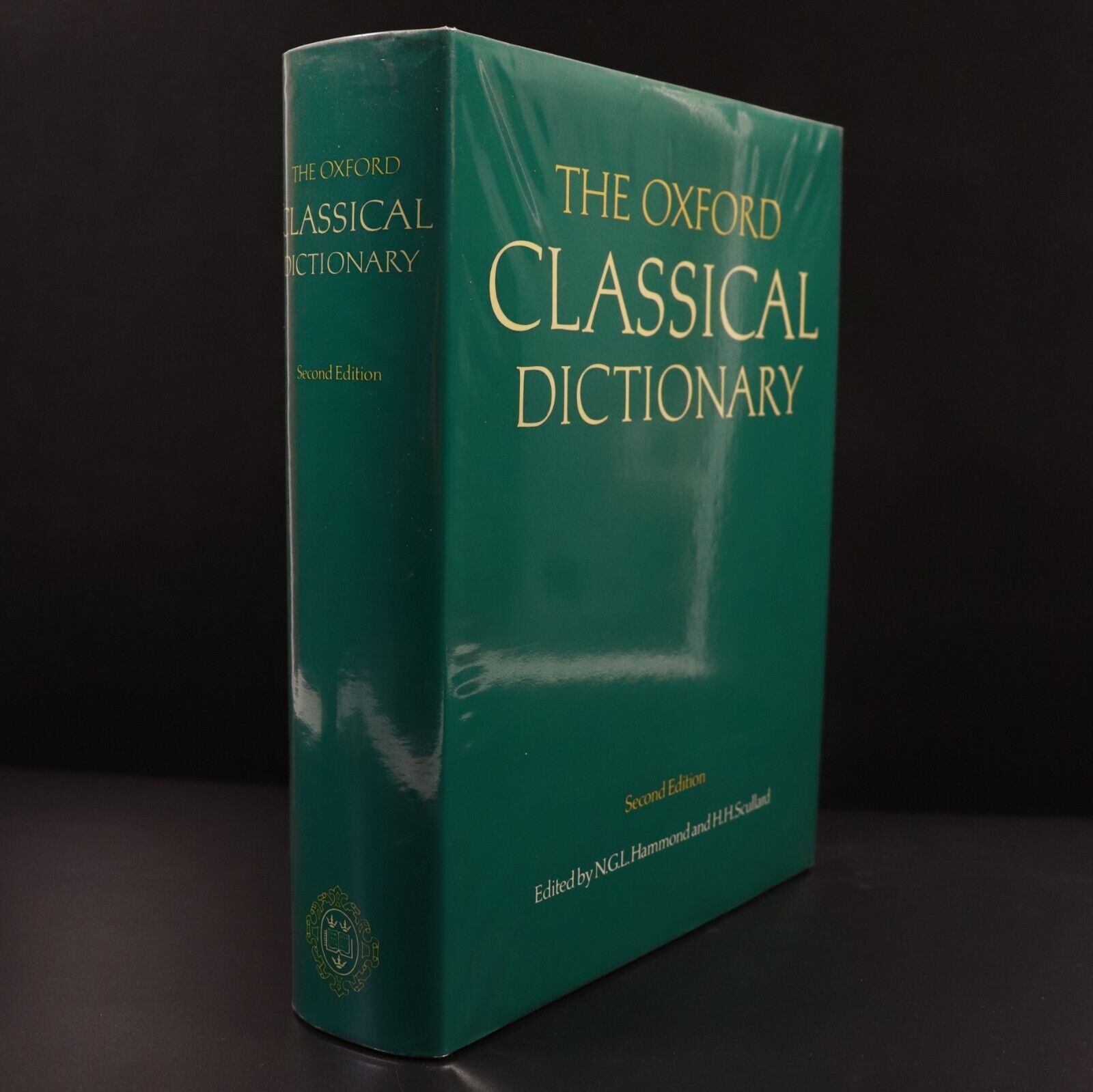 1989 The Oxford Classical Dictionary by NGL Hammond Literature Reference Book