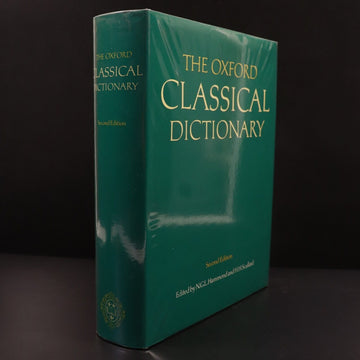 1989 The Oxford Classical Dictionary by NGL Hammond Literature Reference Book