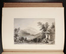 1836 2vol Switzerland Illustrated by Beattie & Bartlett Antiquarian Plate Book-15