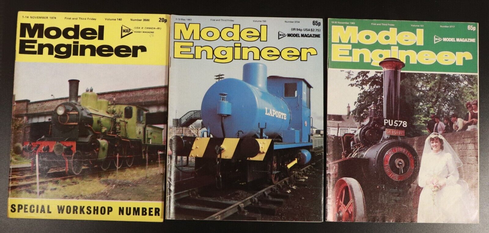 1982 33vol Model Engineer Map Model Magazine Modelling Hobby Books Bulk Lot