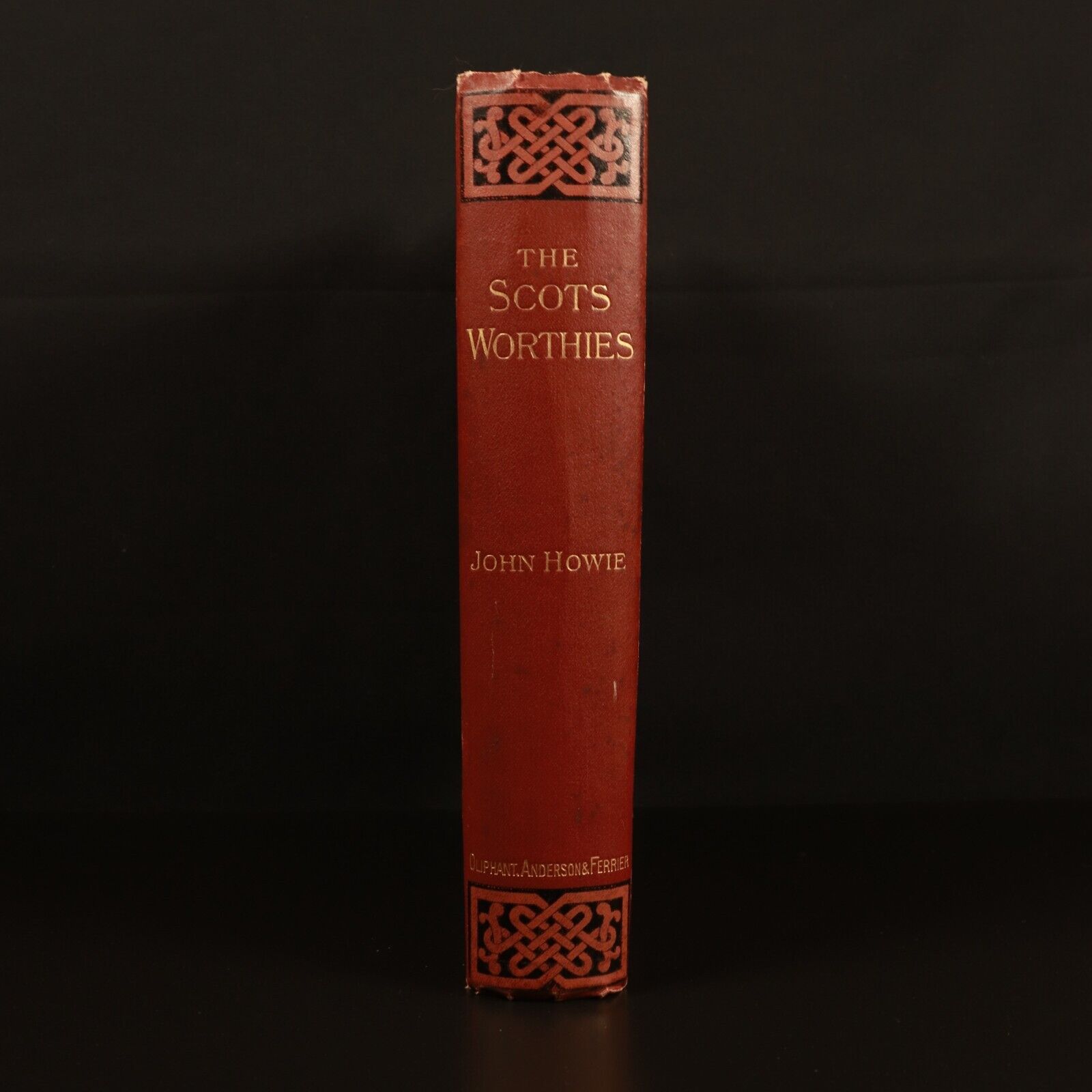 c1870 The Scots Worthies by John Howie Antique Illustrated Scottish History Book