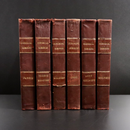 1822 6vol Historical Romances by Walter Scott Antiquarian Fiction Book Set-1