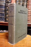 1918 History Of Western Europe by J.H. Robinson Antique History Book w/Maps-1