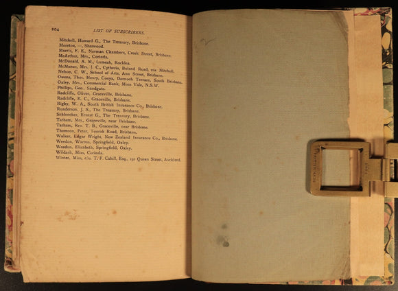 1902 In Old Australia Records From 1794 Antique Australian History Book SIGNED