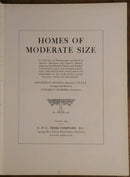 1921 Dalzell's Homes Of Moderate Size 1st Ed Antique American Architecture Book-3