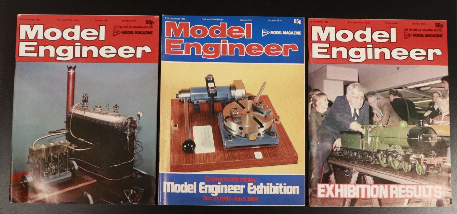 1982 33vol Model Engineer Map Model Magazine Modelling Hobby Books Bulk Lot