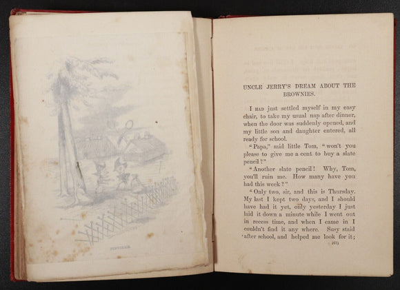 1858 Our Charley & What To Do With Him by Harriet B. Stowe Antique Fiction Book