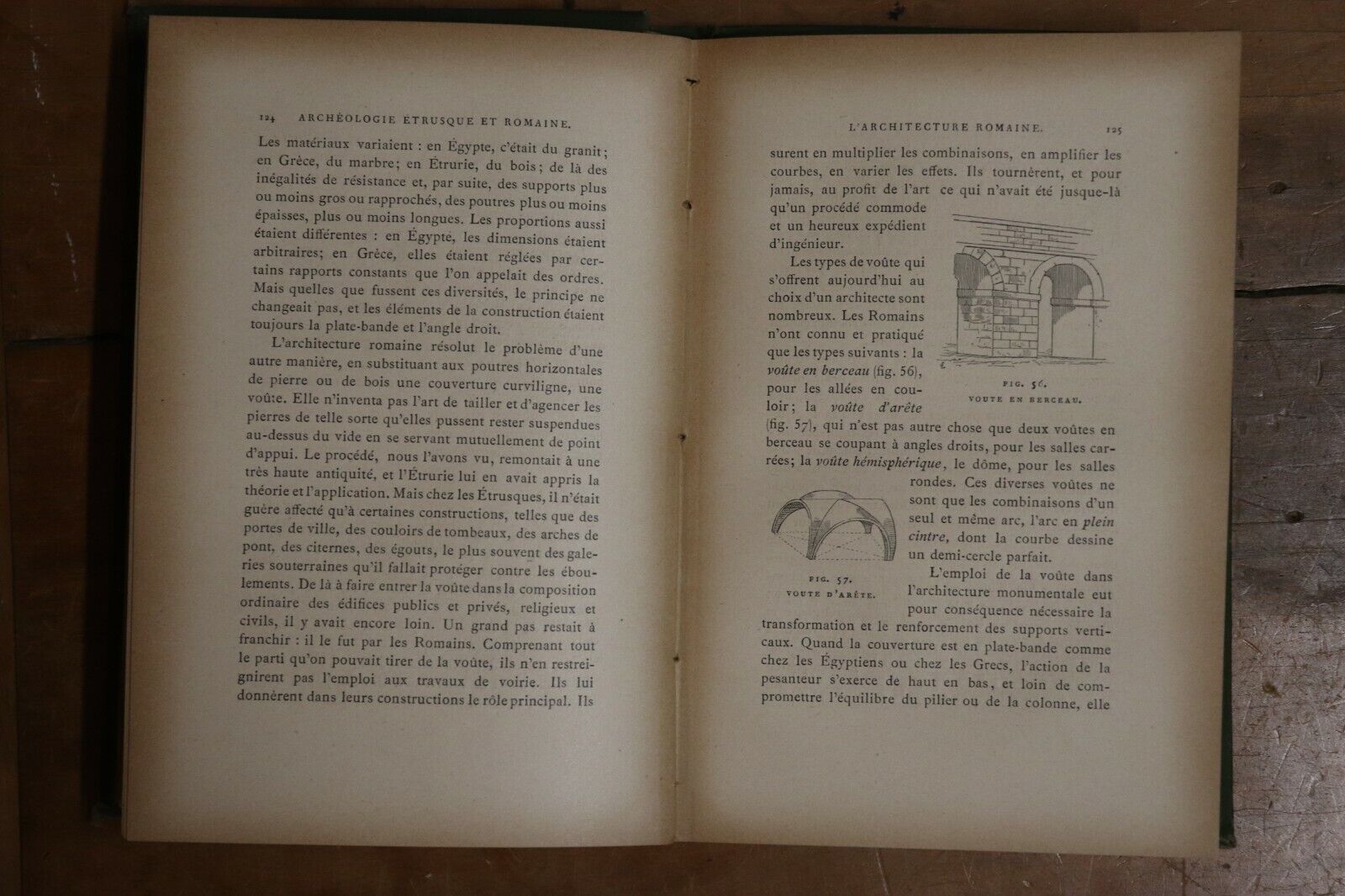 1884 Manuel d'Archéologie Etrusque et Romaine Antique Archeology History Book