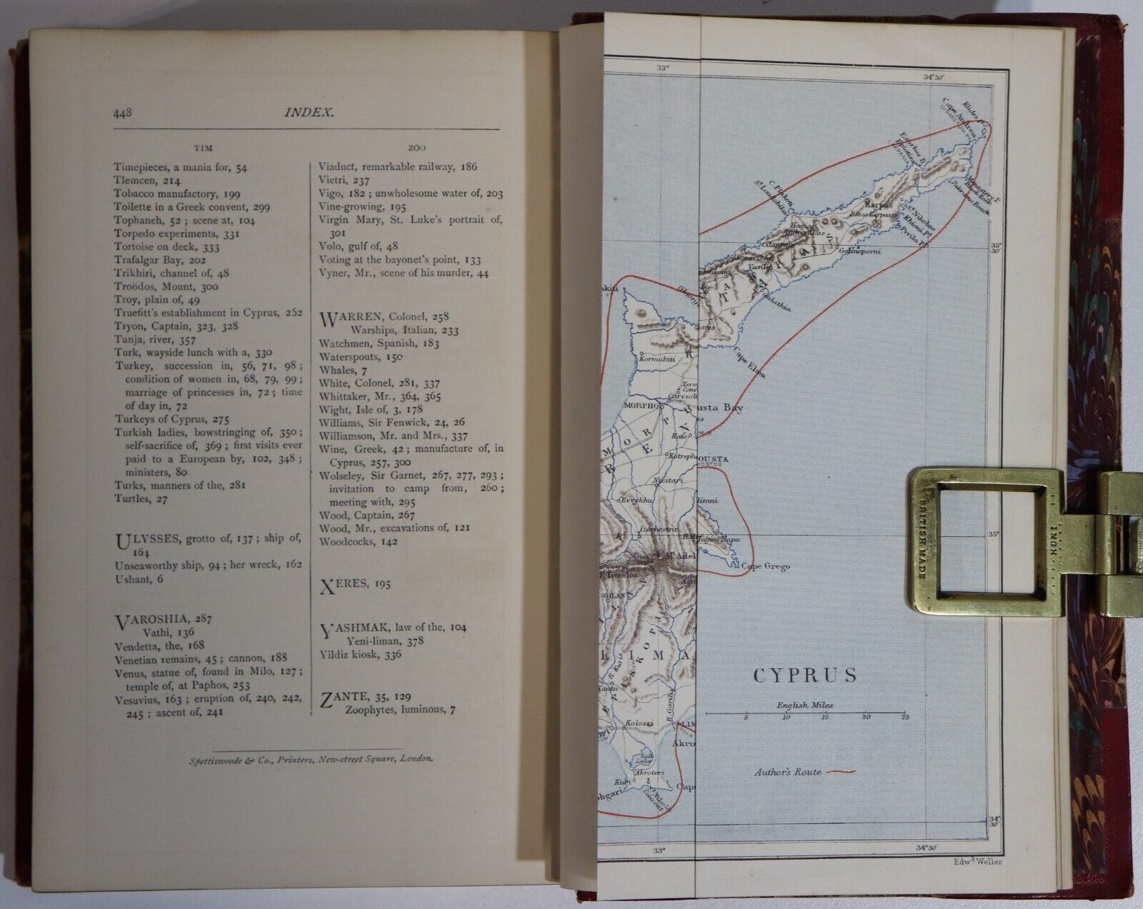 1880 Sunshine & Storm In The East by Mrs Brassey Antiquarian Exploration Book