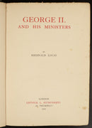 1910 George II & His Ministers by Reginald Lucas Antique British History Book-2