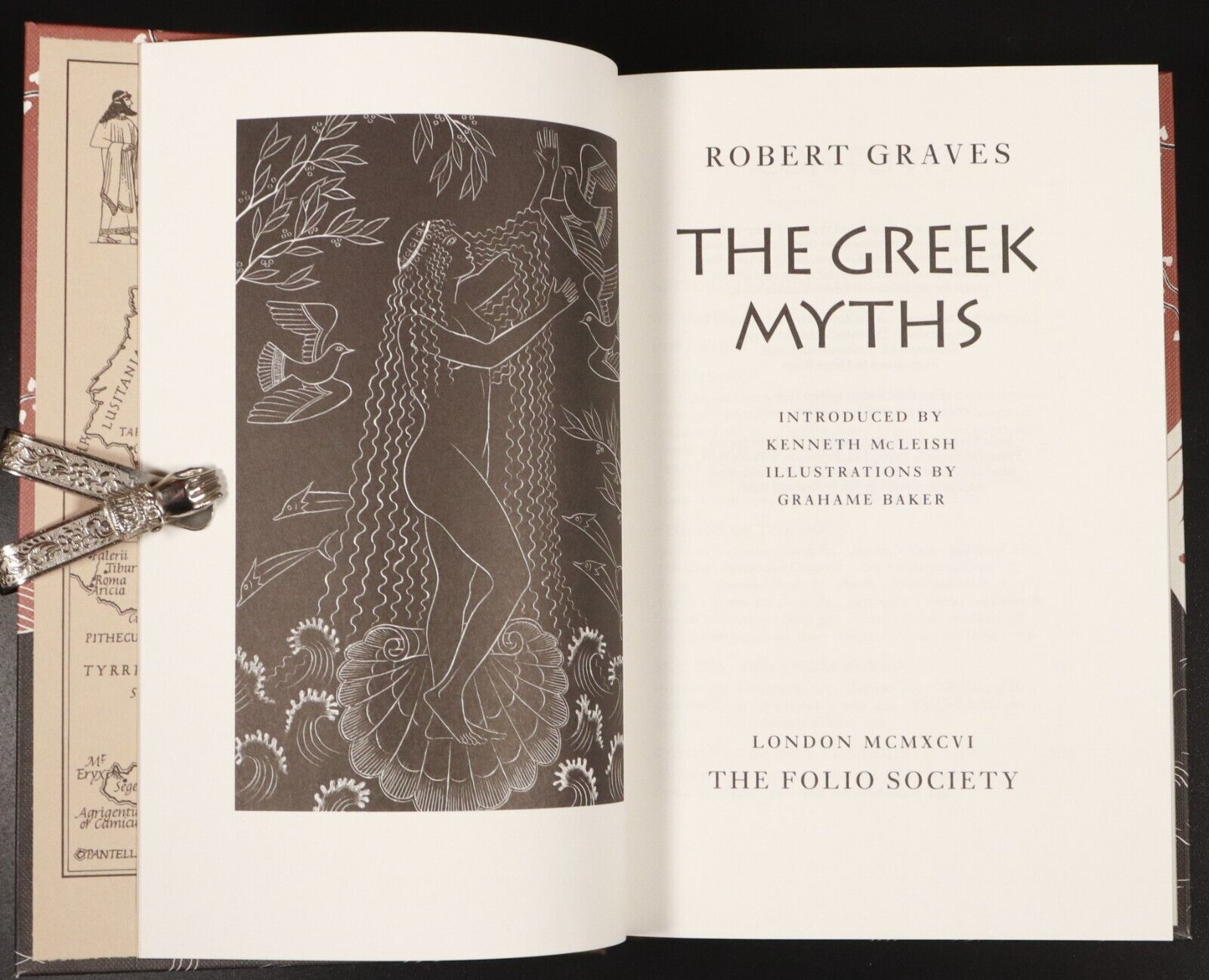 2000 2vol The Greek Myths by Robert Graves Folio Society Greek History Book Set