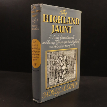 1954 The Highland Jaunt 1st Edition Vintage Scottish History Book James Boswell