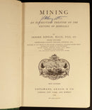 1896 Mining Treatise On Getting Of Minerals by A. Lupton Antique Reference Book-4