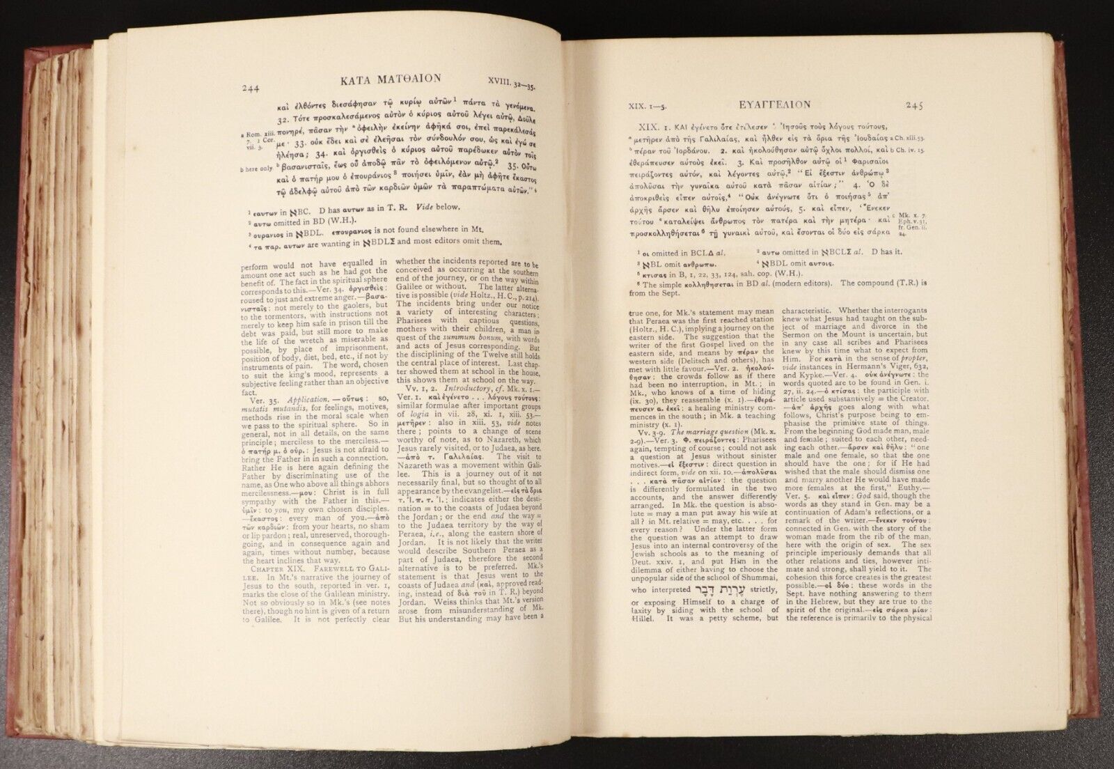 1910 5vol The Expositor's Greek Testament Antique Theology Book Set W.R. Nicoll