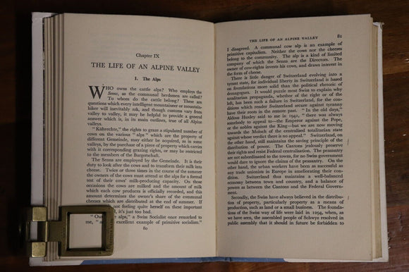 1952 The Cradle Of Switzerland Arnold Lunn 1st Edition Vintage Travel Book