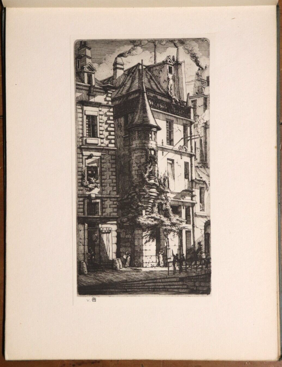 1927 Modern Masters Of Etching: Charles Meryon Antique Art History Book