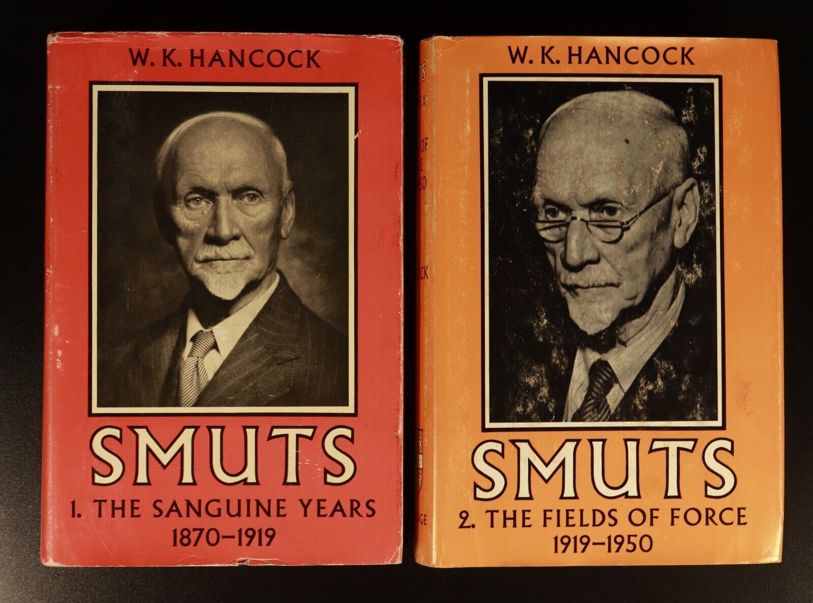 1962 2vol Smuts by W.K. Hancock British & South African History Book Set 1st Ed