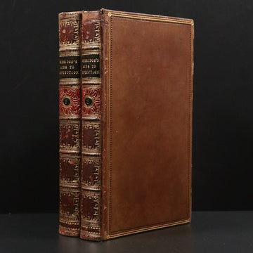 1843 2vol Aids To Reflection by S. T. Coleridge Antique Literature Book Set