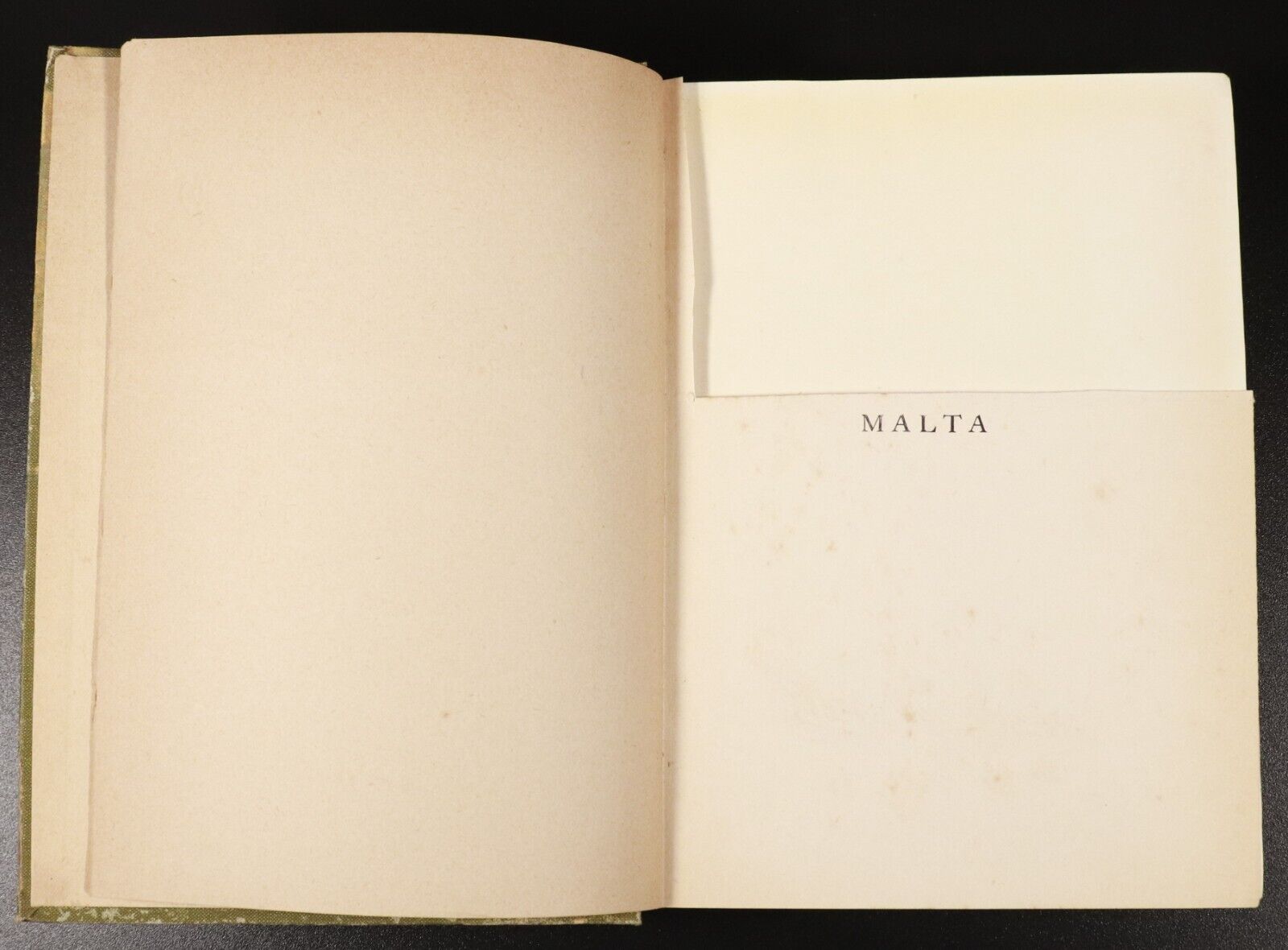 1910 Malta by Vittorio Boron 1st Edition Antique History Book Illustrated w/Map