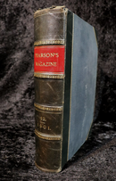 1901 Pearson's Magazine: HG Wells Antique British History & Literature Book-1