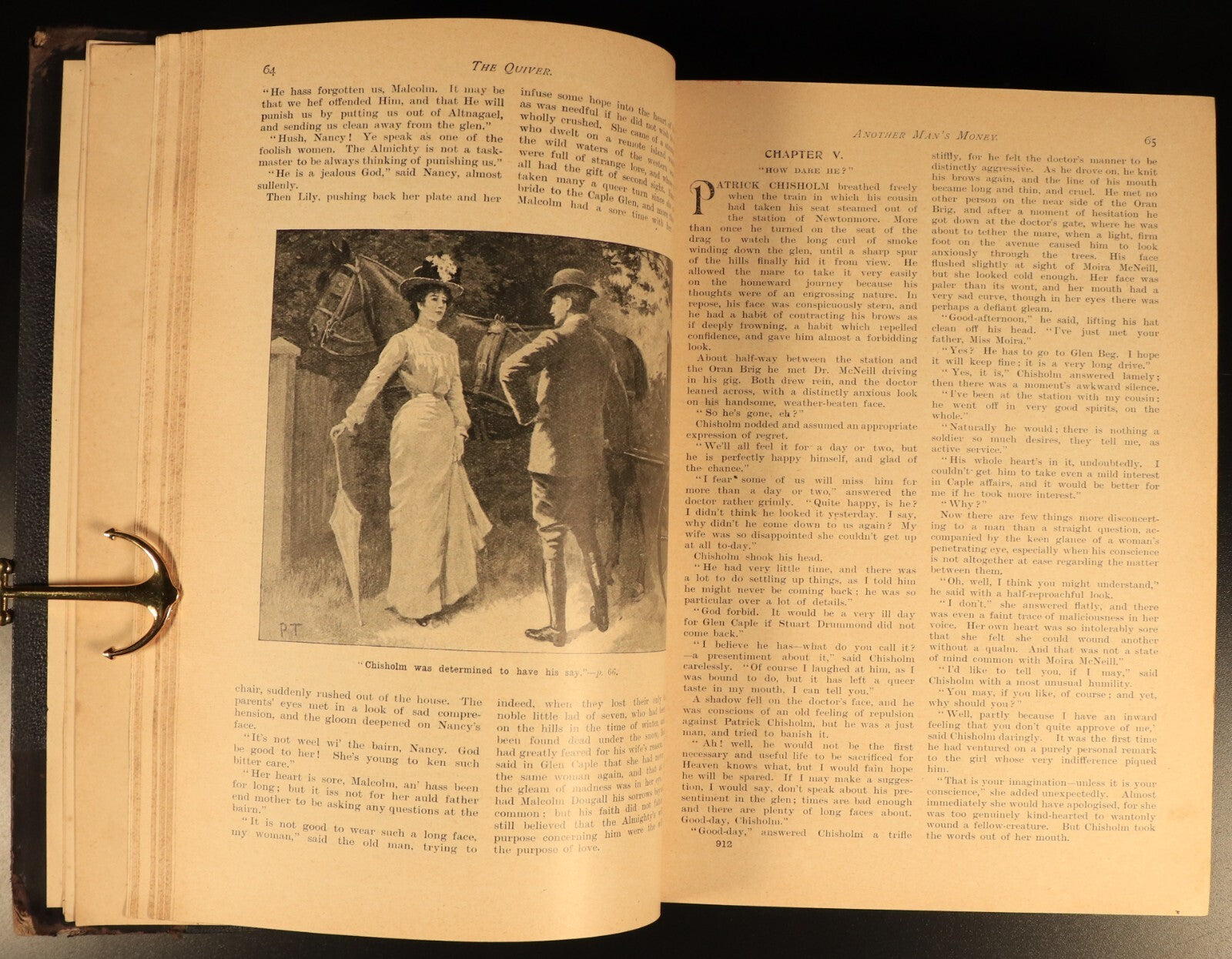 1902 The Quiver: An Illustrated Magazine Antique British Literature Book