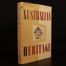1949 Australian Heritage by CB Christesen Australian Literary History Book 1st-1