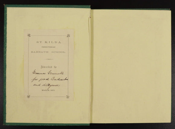 c1870 Commercial Tales & Sketches Antiquarian British History Book Leisure Hour