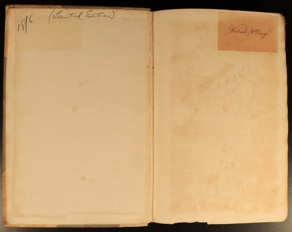 1892 Toilers Of The Field by Richard Jefferies Antique History Book Ltd Edition