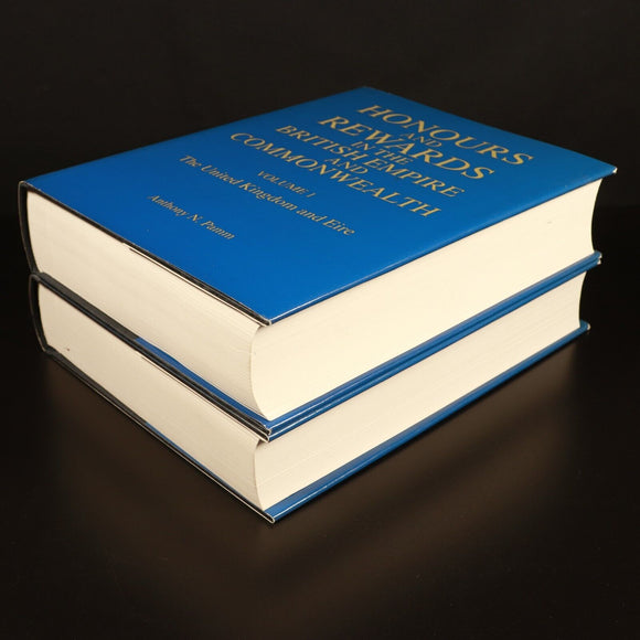 1995 2vol Honours & Rewards British Empire by A.N Pamm Military History Book Set