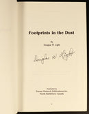 1987 Footprints In The Dust Douglas W. Light Military History Book 1st Ed SIGNED-5