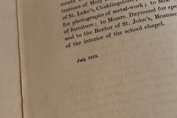 1919 Westminster Cathedral & Its Architect Antique Architecture History Book