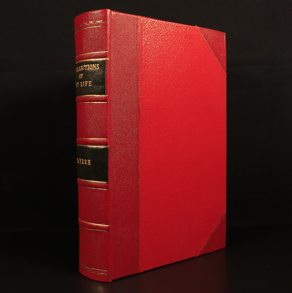 Recollections Of My Life Joseph Fayrer 1900 British India Antique History Book