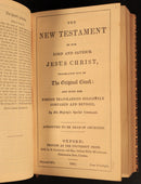 1845 Proper Lessons & Common Prayer Miniature Bible 2vol Set Antique Books-10