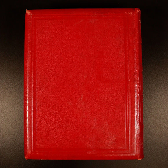 1937-38 The Canadian Record Of Men & Matters Antique Reference Book Leather Bind