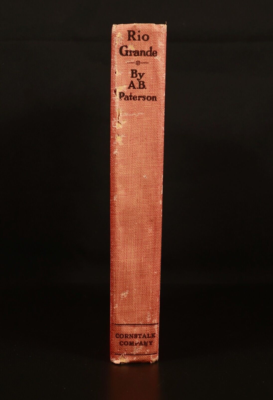 1928 Rio Grande & Other Verses by AB 'Banjo' Paterson Australian Fiction Book