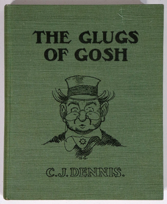 1917 The Glugs Of Gosh by CJ Dennis 1st Edition Australian Literature Book