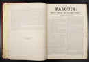 1882 Pasquin Newspaper Antiquarian South Australian News Journal Book 1867-1869-4