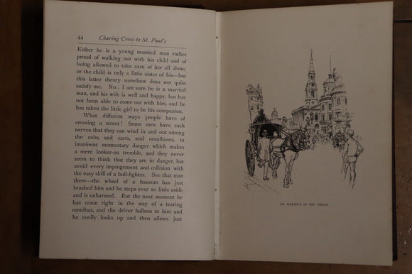 1893 Charing Cross To St Paul's by J McCarthy Antique British History Book