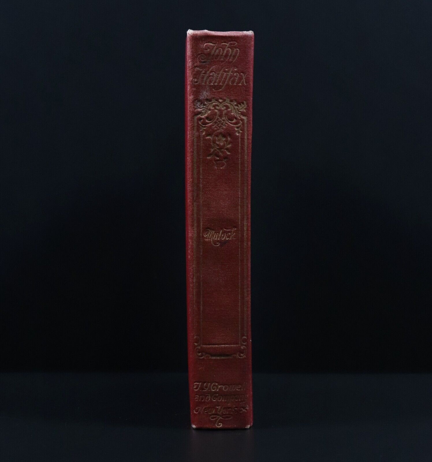 c1897 John Halifax, Gentleman by Miss Mulock Antiquarian British Literature Book