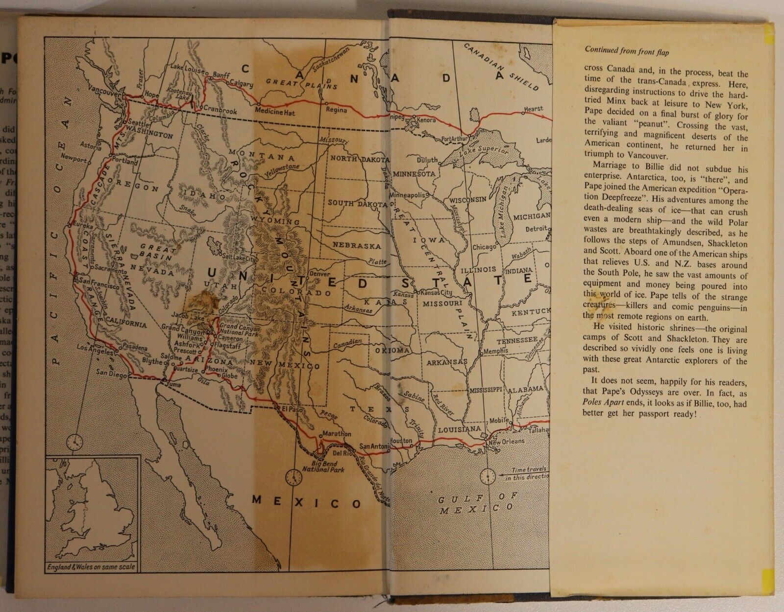 1960 Poles Apart: From Alaska To Antarctica Richard Pape Exploration Book