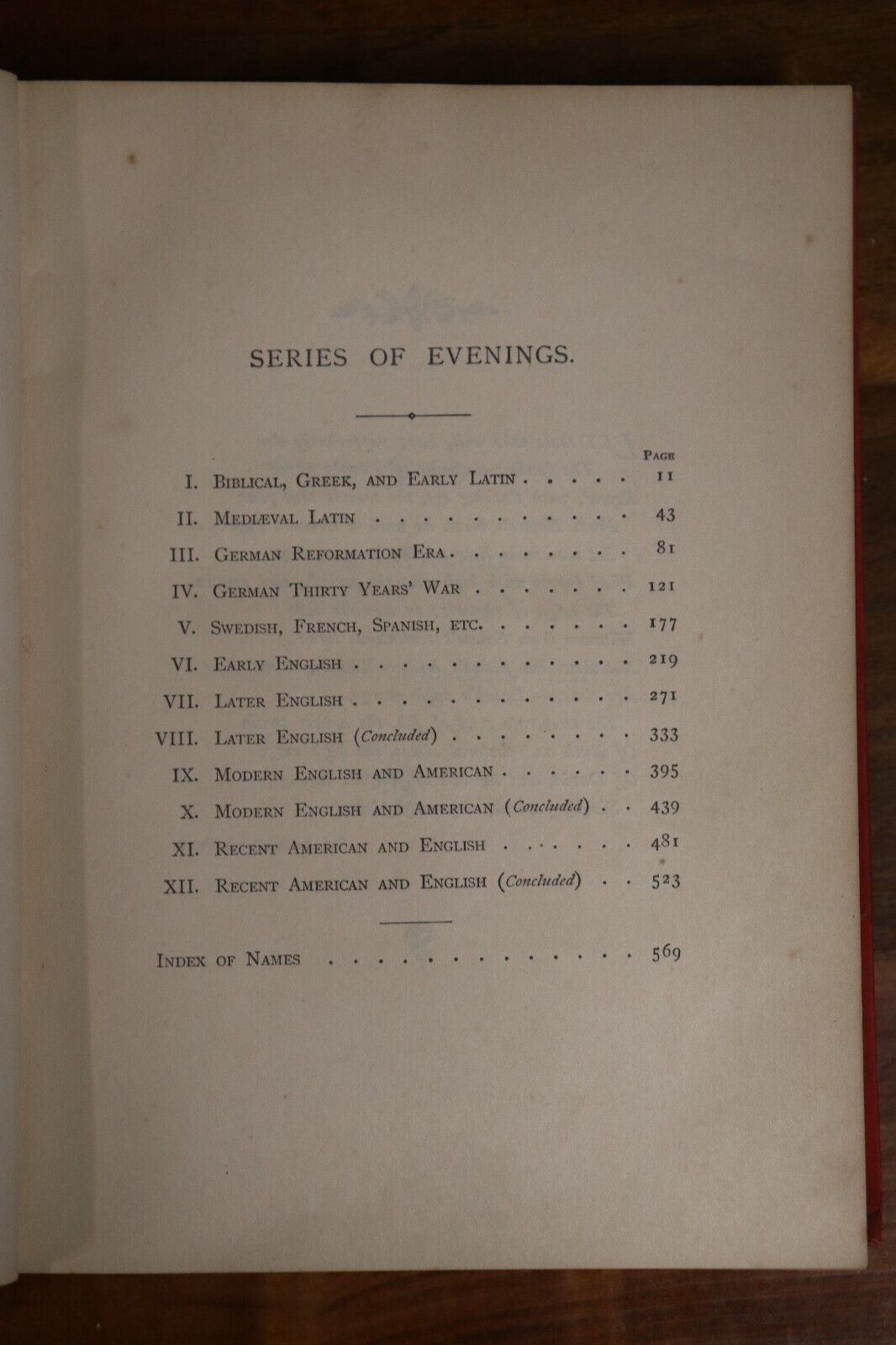 c1880 Evenings With The Sacred Poets Antique British Poetry & Literature Book