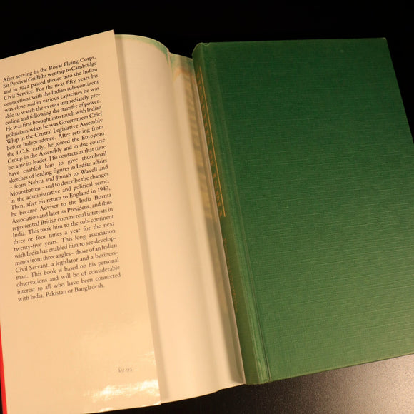 Vignettes Of India by Percival Griffiths 1985 British India History Book 1st Ed