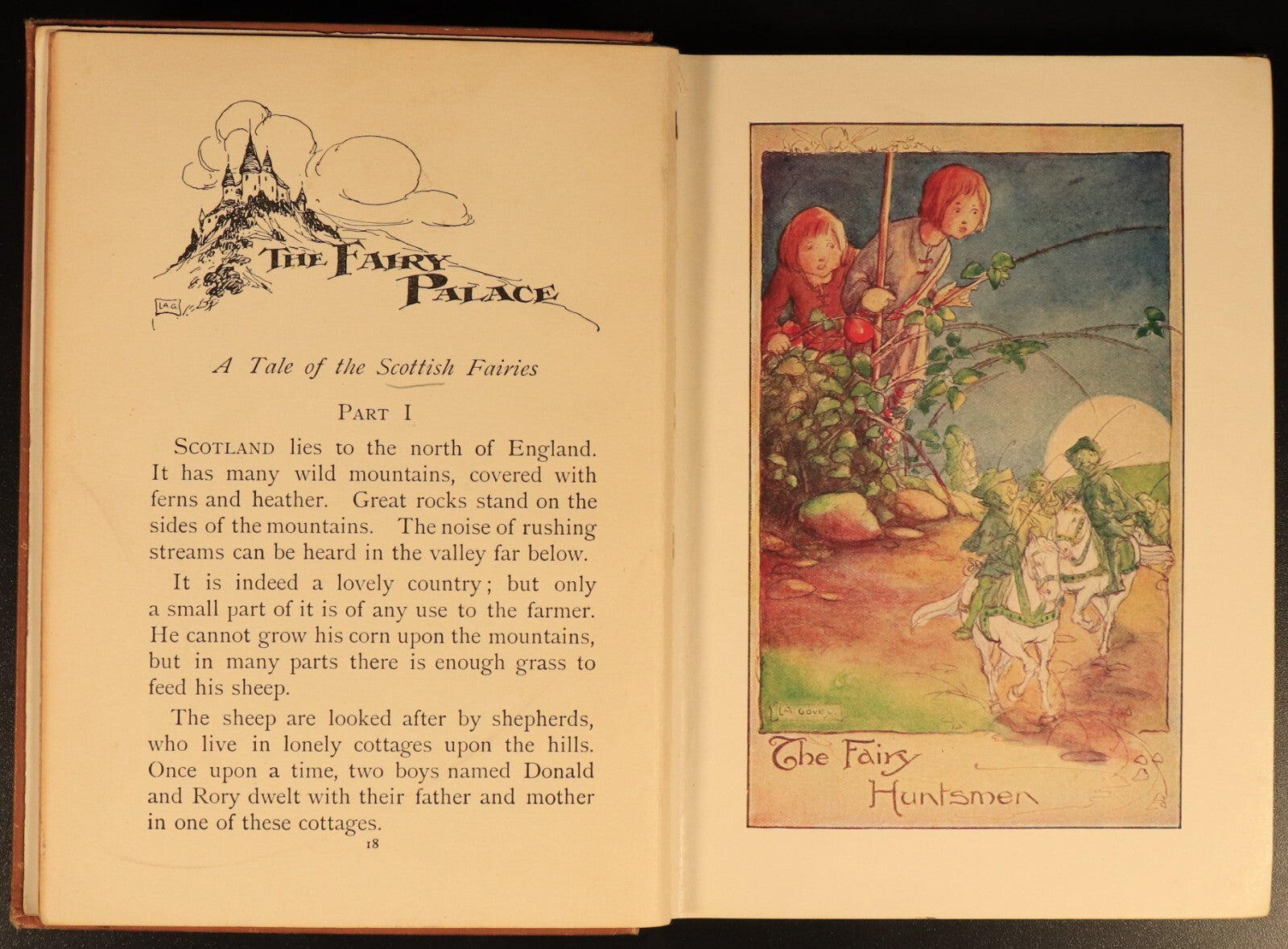 Tales Of The Fairies by Lewis Marsh 1929 Antique Illustrated Childrens Book