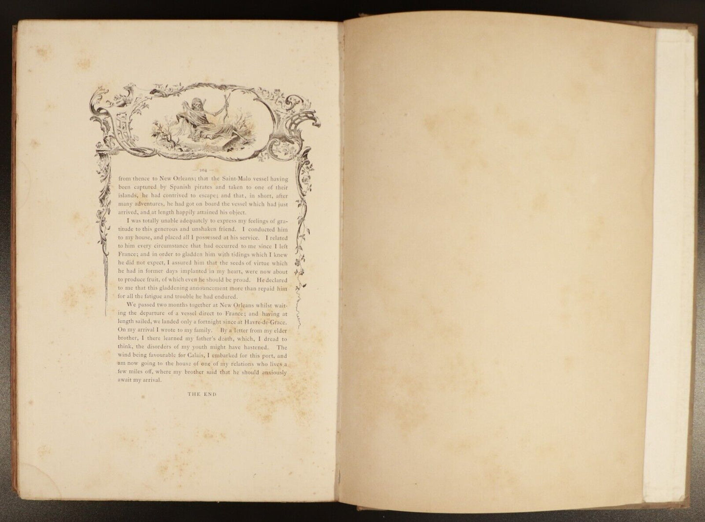 1890 History Of Manon Lescaut by The Abbe Prevost Antique Art & History Book