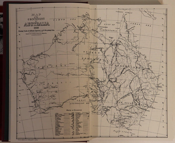 1983 The History Of Australian Exploration 1788-1888 Australian History Book