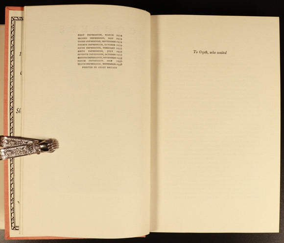 1936 Cobbers by Thomas Wood Antique Australian History Book England To Tasmania