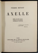 c1932 Axelle by Pierre Benoit Ltd Edition French Fiction Book Fine Binding-4