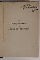 1896 The Autobiography Of Mark Rutherford Antique British Literature Book-9