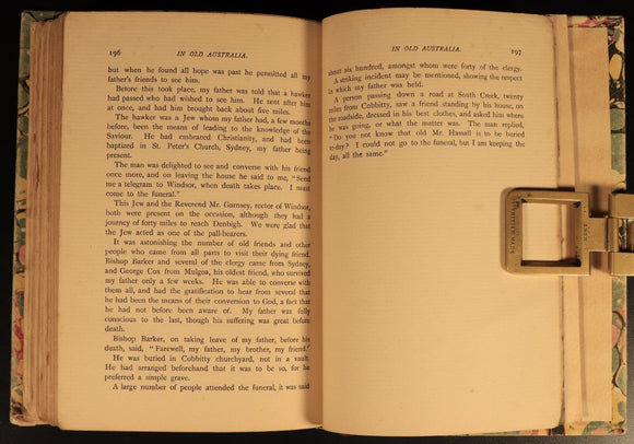 1902 In Old Australia Records From 1794 Antique Australian History Book SIGNED